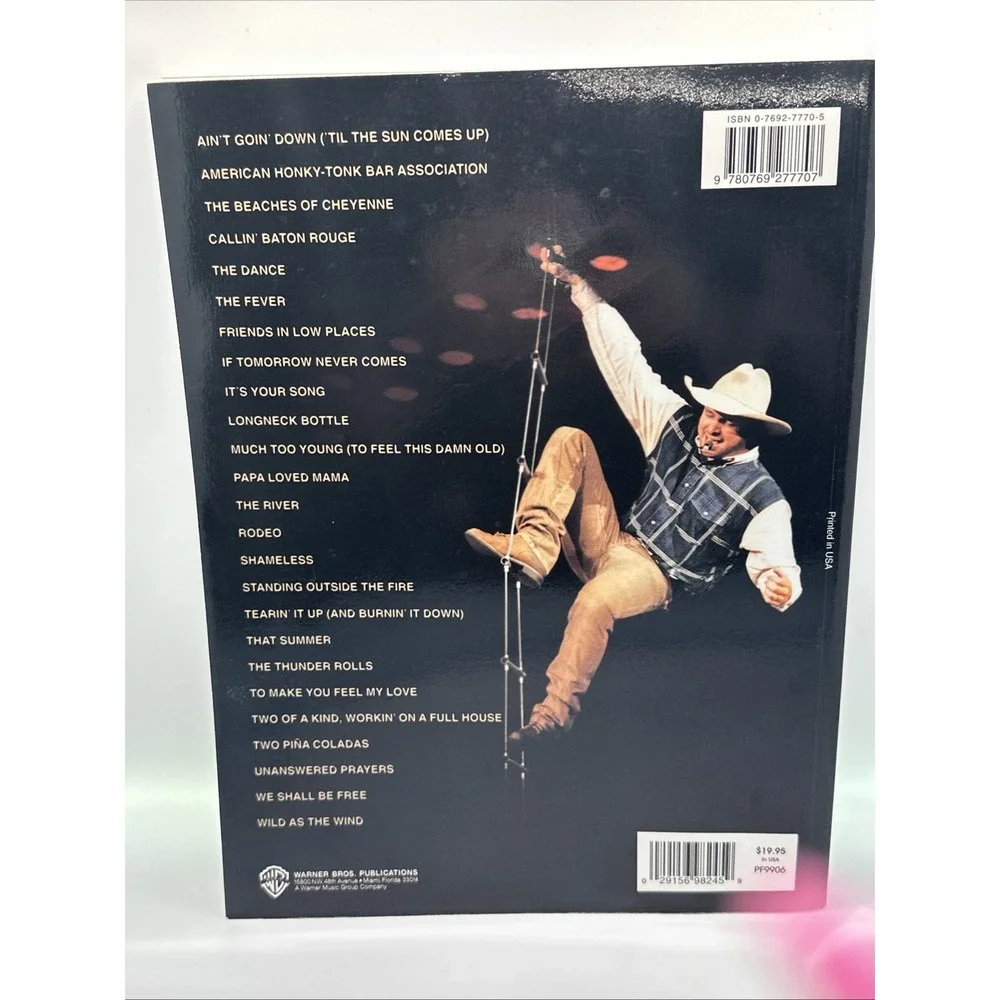 Garth Brooks: Double Live -‎ Piano/Vocal/Chords Music Book